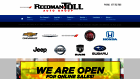 What Reedmantoll.com website looked like in 2020 (3 years ago)