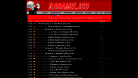 What Radamel.icu website looked like in 2020 (3 years ago)
