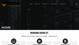 What Roeing.com website looked like in 2020 (3 years ago)
