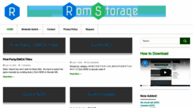 What Romstorage.com website looked like in 2020 (3 years ago)