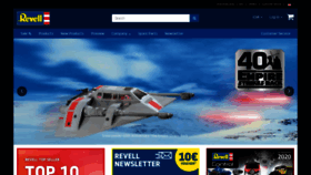 What Revell.de website looked like in 2020 (3 years ago)