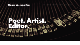 What Rogerweingarten.com website looked like in 2020 (3 years ago)