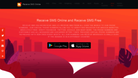 What Receive-sms.cc website looked like in 2020 (3 years ago)
