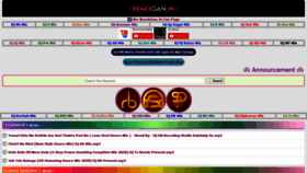 What Remixgan.in website looked like in 2020 (3 years ago)