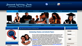 What Researchwritingdesk.com website looked like in 2020 (3 years ago)
