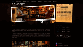 What Roxbery.cz website looked like in 2020 (3 years ago)