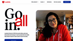 What Redlambda.com website looked like in 2020 (4 years ago)