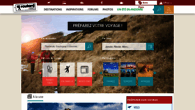 What Routard.com website looked like in 2020 (3 years ago)