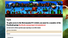 What Retromaniacus.com website looked like in 2020 (3 years ago)