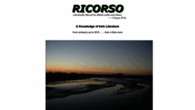 What Ricorso.net website looked like in 2020 (3 years ago)