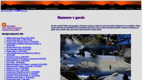 What Razmere.turni-klub-gora.si website looked like in 2020 (5 years ago)