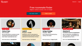 What Roomies.com website looked like in 2020 (3 years ago)