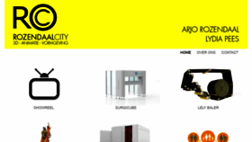 What Rozendaalcity.com website looked like in 2020 (3 years ago)
