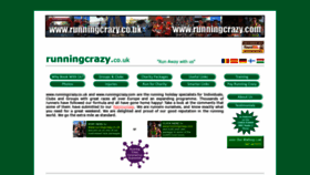 What Runningcrazy.co.uk website looked like in 2020 (3 years ago)
