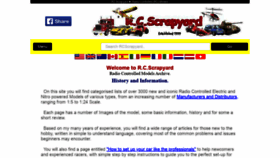 What Rcscrapyard.net website looked like in 2020 (3 years ago)