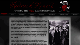 What Redneckrevolt.org website looked like in 2020 (3 years ago)