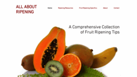 What Ripening-fruit.com website looked like in 2020 (3 years ago)