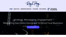 What Raylperry.com website looked like in 2020 (3 years ago)