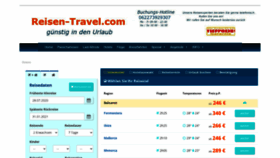 What Reisen-travel.eu website looked like in 2020 (5 years ago)