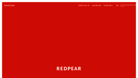 What Redpear.de website looked like in 2020 (4 years ago)