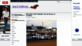 What Racestream.blogspot.com website looked like in 2020 (3 years ago)