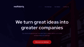 What Redfabriq.com website looked like in 2020 (3 years ago)
