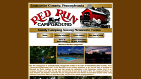 What Redruncampground.com website looked like in 2020 (3 years ago)