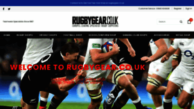 What Rugbygear.co.uk website looked like in 2020 (3 years ago)