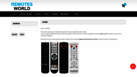What Remotes-world.com website looked like in 2020 (3 years ago)
