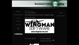 What Renaissancesoftware.net website looked like in 2020 (3 years ago)