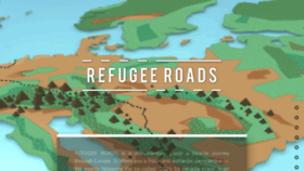 What Refugeeroads.com website looked like in 2020 (3 years ago)