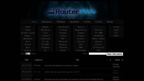 What Routerpwn.com website looked like in 2020 (3 years ago)