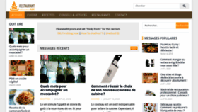What Restaurantalma.com website looked like in 2020 (3 years ago)