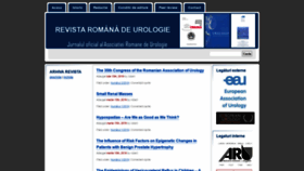 What Revista-urologia.ro website looked like in 2020 (3 years ago)