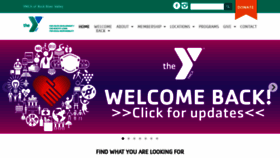 What Rockriverymca.org website looked like in 2020 (3 years ago)