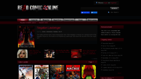 What Readcomiconline.to website looked like in 2020 (3 years ago)