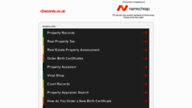 What R2records.co.uk website looked like in 2020 (6 years ago)