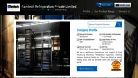 What Ramtechrefrigeration.co.in website looked like in 2020 (3 years ago)
