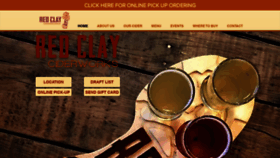 What Redclayciderworks.com website looked like in 2020 (3 years ago)