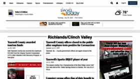 What Richlands-news-press.com website looked like in 2020 (3 years ago)