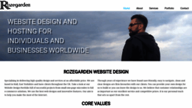 What Rozegarden.net website looked like in 2020 (3 years ago)