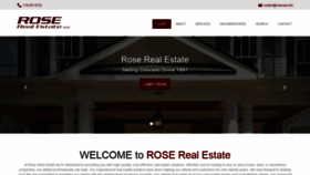 What Roseusa.com website looked like in 2020 (3 years ago)