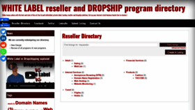 What Resellerbase.com website looked like in 2020 (3 years ago)