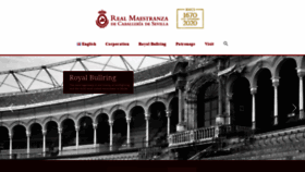 What Realmaestranza.com website looked like in 2020 (3 years ago)
