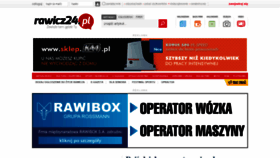 What Rawicz24.pl website looked like in 2020 (3 years ago)
