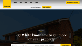 What Raywhitebankstown.com.au website looked like in 2020 (3 years ago)