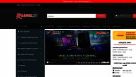 What Radium.hu website looked like in 2020 (3 years ago)