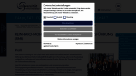 What Reinhard-mohn-institut.de website looked like in 2020 (3 years ago)