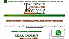 What Realdomus.it website looked like in 2020 (3 years ago)