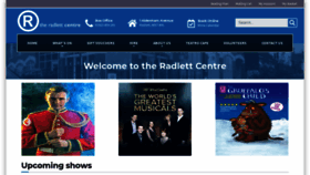 What Radlettcentre.co.uk website looked like in 2020 (3 years ago)